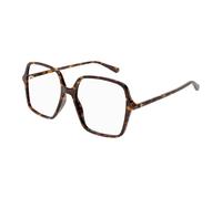 Oversized Square Frame - female - Gucci - Glasses - Brown - 53 MM - Accessories 53 MM