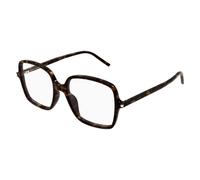 Oversized Square Frame - unisex - Saint Laurent - Glasses - Brown - 53 MM - Accessories 53 MM