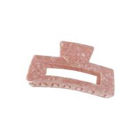 Oversized square hairpin, ponytail hairpin, simple and elegant hairpin(Gem powder)