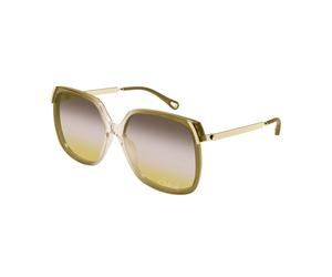Oversized Square Sunglasses - female - Chloé - Sunglasses - Beige - 60 MM - Accessories 60 MM