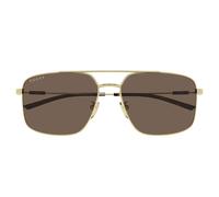 Oversized Square Sunglasses - male - Gucci - Sunglasses - Yellow - 59 MM - Accessories 59 MM