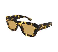 Oversized Squared Sunglasses - female - Bottega Veneta - Sunglasses - Brown - ONE SIZE - Accessories ONE SIZE