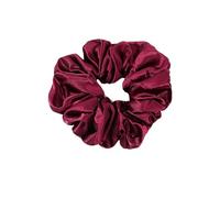 Oversized Stain Rubber Bands for Girls Women, Silk Scrunchies for Hair, Elastic Head Rope Ponytail Holder Headwear(Wine red)