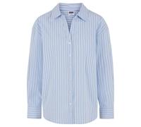 Urban Classics Oversized Striped Long Sleeve Shirt Blue S Woman