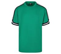 Urban Classics Oversized Stripes Mesh Short Sleeve T-shirt Green XL Men