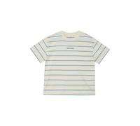 Oversized Striped T-shirt with Print Detail Child s.Oliver Beige 15/16 years