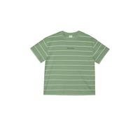 Oversized Striped T-shirt with Print Detail Child s.Oliver Vert 15/16 years
