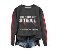 Oversized Sweatshirt Women Not Steal Unless You Can Beat The Throw Print Under 10 Clothes Women's Western Shirts Funny Tshirts for Sun Salt Sand Buffalo Checkard Shirt Girls Trip Grandma T