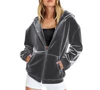 Oversized Sweatshirt Women, Womens Long Hoodies Sweatshirts, Hoodie Blanket Women Small, Orange Jumper, Womens Sherpa Fleece Lined Hoodies Zip Up, Cropped Puffer Jacket, Oversized Hoodie, XL