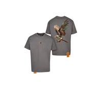Oversized T-shirt Forgotten Faces Falcon Gris L