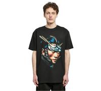 Oversized T-shirt Forgotten Faces Hattori Hanzo Heavy Noir S