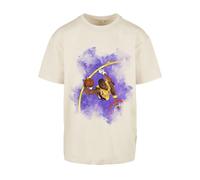 Oversized T-shirt large sizes Mister Tee Basketball Clouds 2.0 Blanc 2XL