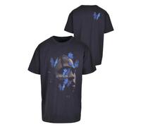 Mister Tee Le Papillon Oversize Short Sleeve T-shirt Purple 3XL Men