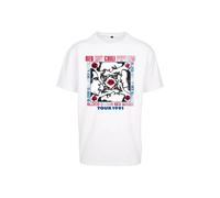 Oversized T-shirt large sizes Mister Tee Red Hot Chilli Peppers White 2XL