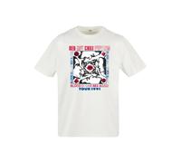 Oversized T-shirt large sizes Mister Tee Red Hot Chilli Peppers White 5XL