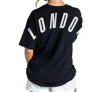 Oversized t Shirt London England T-Shirt Souvenir Novelty Graphic Printed Adults Unisex Tees Large Black