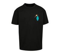 Oversized T-shirt Mister Tee California Motel Noir XS
