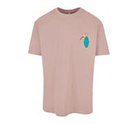Oversized T-shirt Mister Tee California Motel Pink M