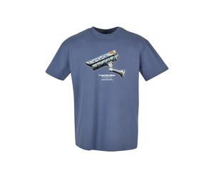Oversized T-shirt Mister Tee CCTV Bleu 5XL