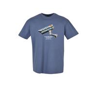 Oversized T-shirt Mister Tee CCTV Bleu XS