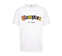 Mister Tee Compton L.a. Oversize Short Sleeve T-shirt White M Men