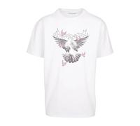 Oversized T-shirt Mister Tee Doves Blanc L