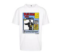 Oversized T-shirt Mister Tee Eazy-E RAP Magazine Blanc L