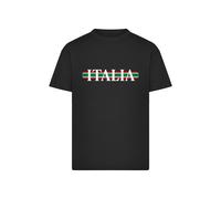 Oversized T-shirt Mister Tee Italia Stripes Noir S