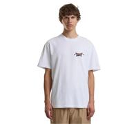 Oversized T-shirt Mister Tee Italian Nights Blanc M