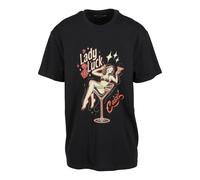 Oversized T-shirt Mister Tee Lady Luck Noir XS