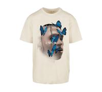 Oversized T-shirt Mister Tee Le Papillon Beige XL