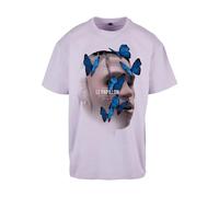 Mister Tee Le Papillon Oversize Short Sleeve T-shirt Purple XL Men