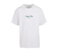 Oversized T-shirt Mister Tee Pelea De Gallos Blanc L