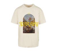 Oversized T-shirt Mister Tee Pray Painting Beige XS