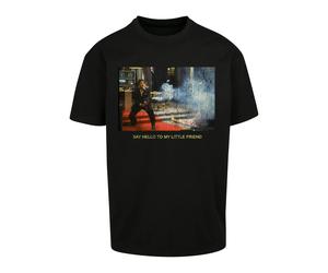 Oversized T-shirt Mister Tee Scarface Little Friend Noir 5XL