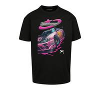 Mister Tee Men's MT Upscale Speed Heavy Oversize T-Shirt Short Sleeve Black XS
