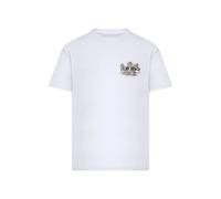 Oversized T-shirt Mister Tee Zycre Beach Blanc M