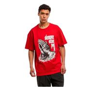 Oversized T-shirt MJ Gonzales Pray For You Rouge XL