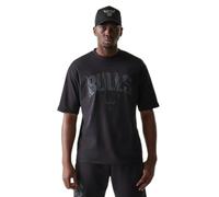 Oversized T-shirt New Era NBA Chicago Bulls Noir S