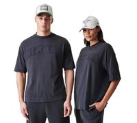 Oversized T-shirt New Era washed Noir S