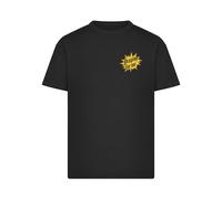 Oversized T-Shirt Printed Virgin of the Renaissance Mister Tee Noir M