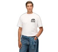 Superdry Record Label Oversized Short Sleeve T-shirt White XL Men