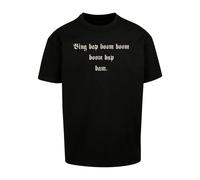 Oversized T-shirt Upscale Bing Bab Boom Heavy Noir XL