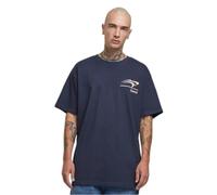 MT Upscale Men's Mt3530-buenos Aires Oversize Tee T-Shirt, Navy, XS Große Größen Tall