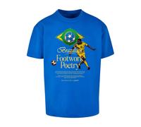Oversized T-shirt Upscale Footwork Poetry Bleu XS