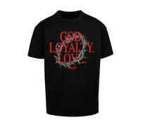 Mister Tee God Loyalty Love Oversize Short Sleeve T-shirt Blue S Men