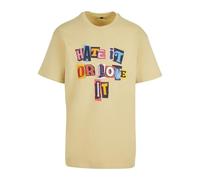 Oversized T-shirt Upscale Hate It Or Love It Vert XL