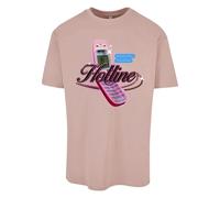 Oversized T-shirt Upscale Hotline Rose XS