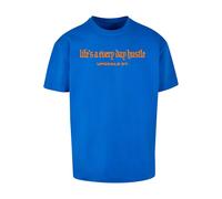 Oversized T-shirt Upscale Hustle Bleu M