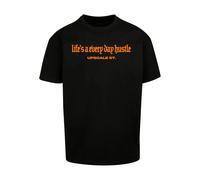 Oversized T-shirt Upscale Hustle Noir XL